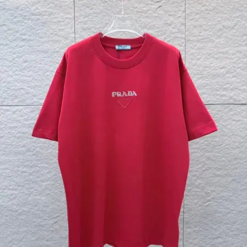 Prada T-Shirts Short Sleeved For Unisex #1428915 $40.00 USD, Wholesale Replica Prada T-Shirts