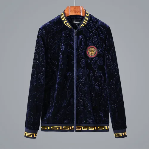 Replica Versace Tracksuits Long Sleeved For Men #1428916 $85.00 USD for Wholesale