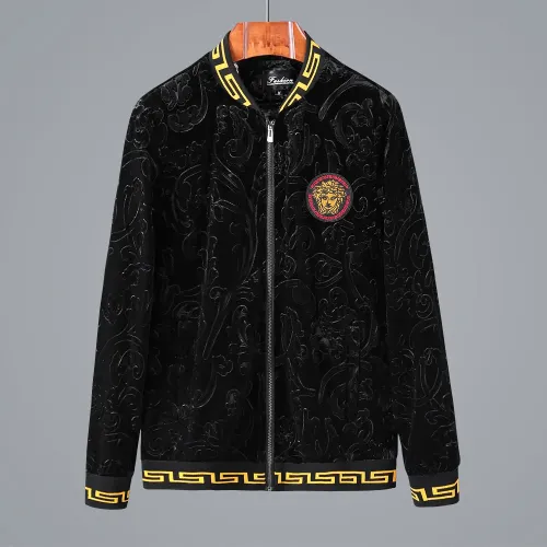 Replica Versace Tracksuits Long Sleeved For Men #1428918 $85.00 USD for Wholesale