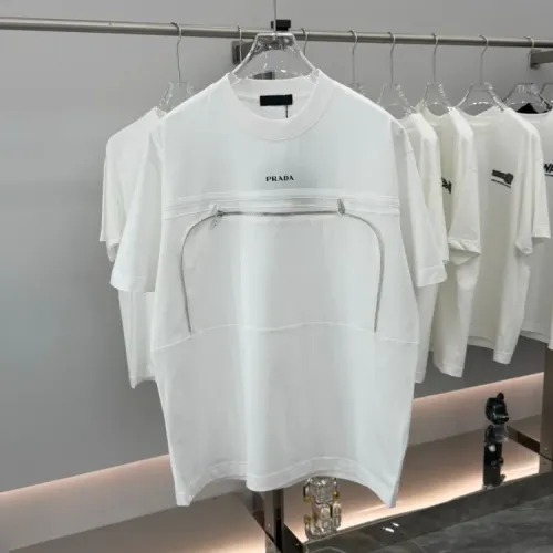 Prada T-Shirts Short Sleeved For Unisex #1428919 $41.00 USD, Wholesale Replica Prada T-Shirts