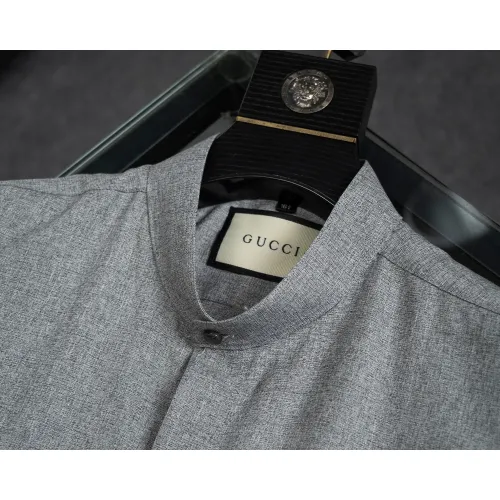 Replica Gucci Shirts Long Sleeved For Men #1428930 $40.00 USD for Wholesale