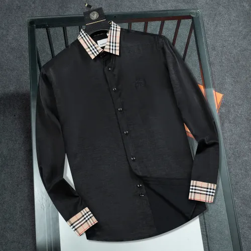 Burberry Shirts Long Sleeved For Men #1428946 $40.00 USD, Wholesale Replica Burberry Shirts