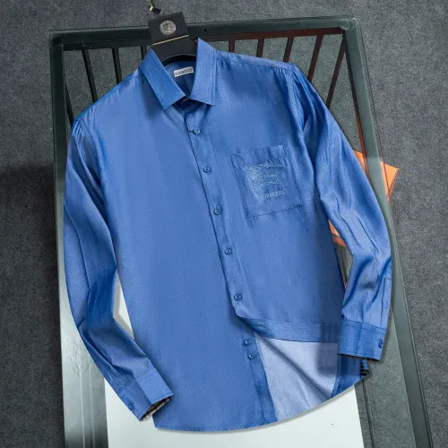 Burberry Shirts Long Sleeved For Men #1428950 $40.00 USD, Wholesale Replica Burberry Shirts