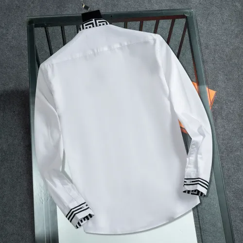 Replica Balmain Shirts Long Sleeved For Men #1428958 $48.00 USD for Wholesale