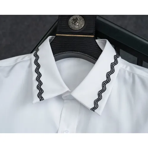 Replica Dolce & Gabbana D&G Shirts Long Sleeved For Men #1428964 $48.00 USD for Wholesale