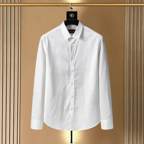 Gucci Shirts Long Sleeved For Men #1428986 $48.00 USD, Wholesale Replica Gucci Shirts