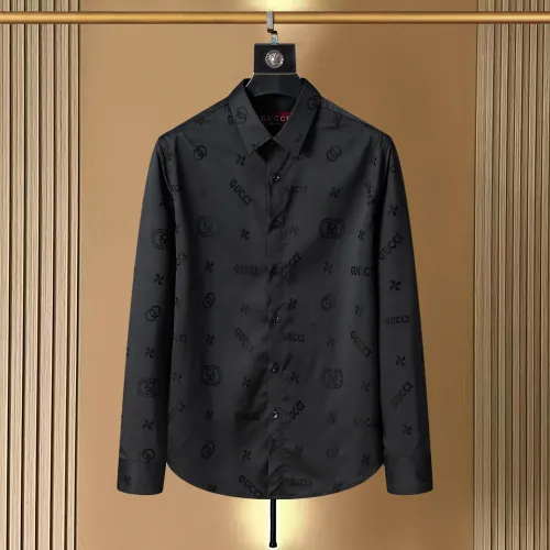 Gucci Shirts Long Sleeved For Men #1428988 $48.00 USD, Wholesale Replica Gucci Shirts