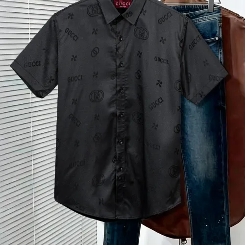 Replica Gucci Shirts Short Sleeved For Men #1428996 $45.00 USD for Wholesale