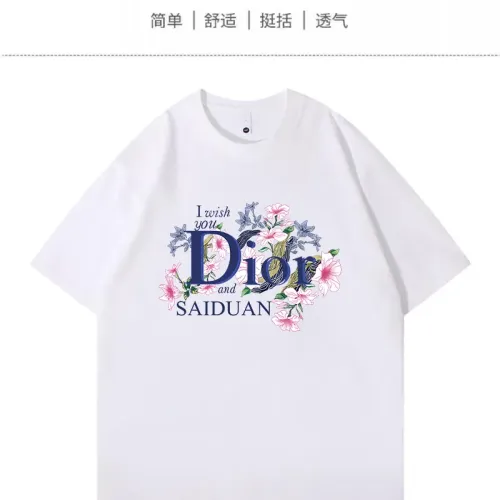 Christian Dior T-Shirts Short Sleeved For Unisex #1429047 $34.00 USD, Wholesale Replica Christian Dior T-Shirts