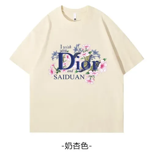 Christian Dior T-Shirts Short Sleeved For Unisex #1429049 $34.00 USD, Wholesale Replica Christian Dior T-Shirts