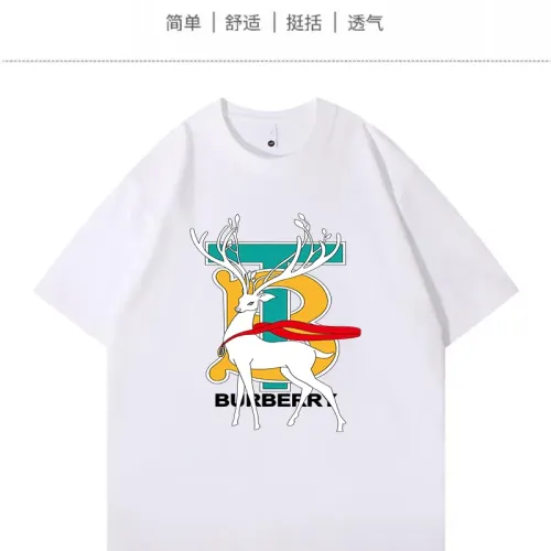 Burberry T-Shirts Short Sleeved For Unisex #1429053 $34.00 USD, Wholesale Replica Burberry T-Shirts