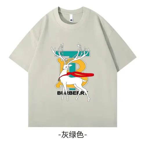 Burberry T-Shirts Short Sleeved For Unisex #1429055 $34.00 USD, Wholesale Replica Burberry T-Shirts