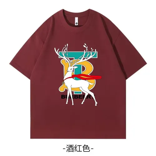 Burberry T-Shirts Short Sleeved For Unisex #1429057 $34.00 USD, Wholesale Replica Burberry T-Shirts