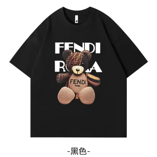 Fendi T-Shirts Short Sleeved For Unisex #1429070 $34.00 USD, Wholesale Replica Fendi T-Shirts