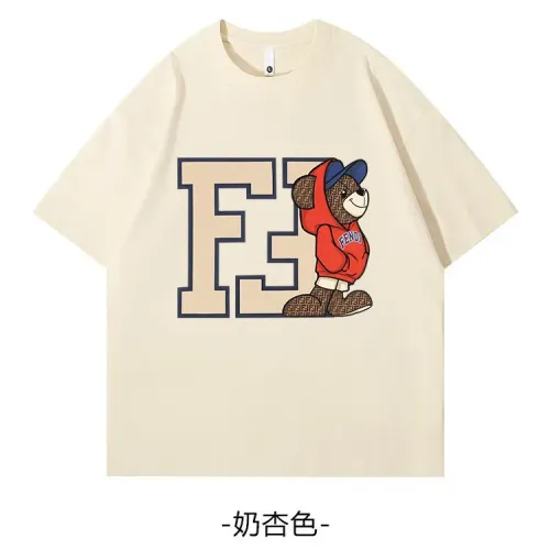Fendi T-Shirts Short Sleeved For Unisex #1429072 $34.00 USD, Wholesale Replica Fendi T-Shirts
