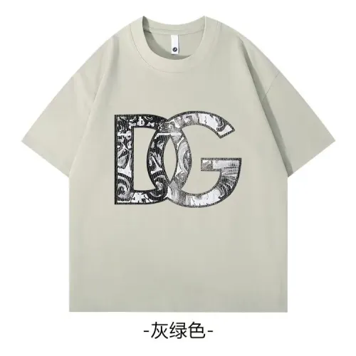 Dolce &amp; Gabbana D&amp;G T-Shirts Short Sleeved For Unisex #1429091 $34.00 USD, Wholesale Replica Dolce &amp; Gabbana D&amp;G T-Shirts