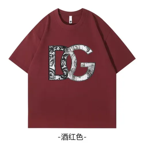 Dolce &amp; Gabbana D&amp;G T-Shirts Short Sleeved For Unisex #1429093 $34.00 USD, Wholesale Replica Dolce &amp; Gabbana D&amp;G T-Shirts