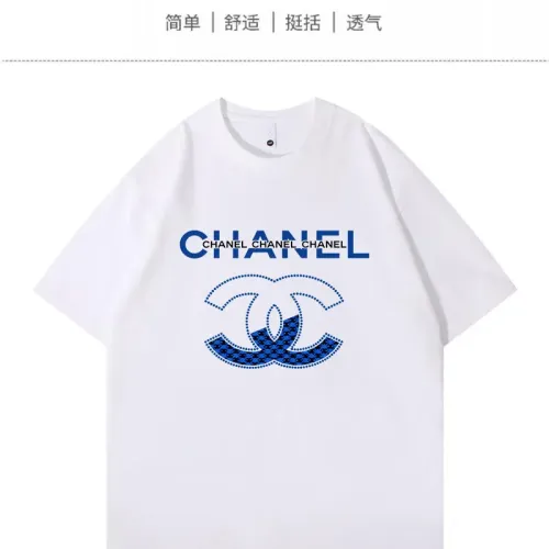 Chanel T-Shirts Short Sleeved For Unisex #1429112 $34.00 USD, Wholesale Replica Chanel T-Shirts