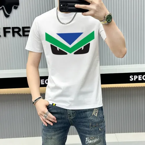 Fendi T-Shirts Short Sleeved For Men #1429249 $40.00 USD, Wholesale Replica Fendi T-Shirts