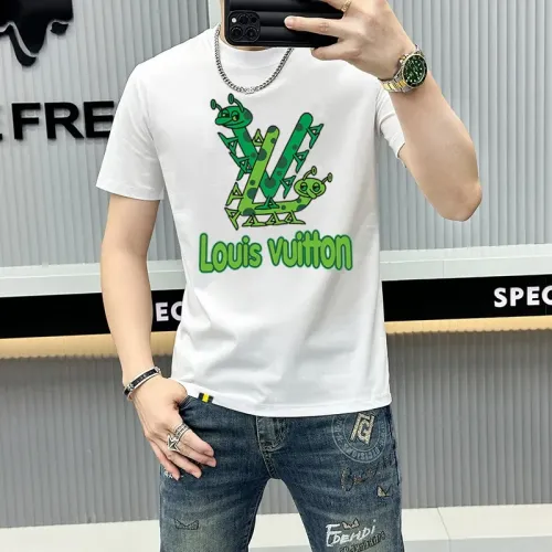 Louis Vuitton LV T-Shirts Short Sleeved For Men #1429253 $40.00 USD, Wholesale Replica Louis Vuitton LV T-Shirts