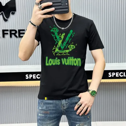 Louis Vuitton LV T-Shirts Short Sleeved For Men #1429254 $40.00 USD, Wholesale Replica Louis Vuitton LV T-Shirts