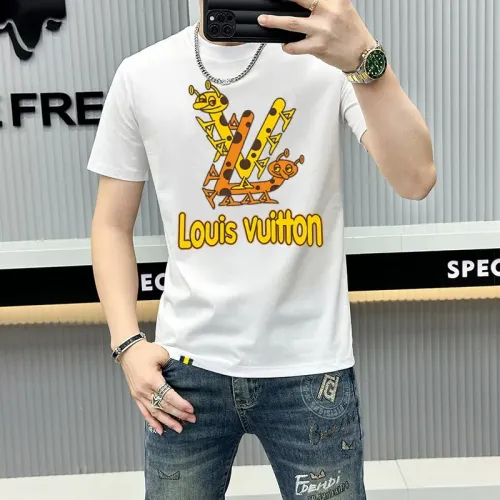 Louis Vuitton LV T-Shirts Short Sleeved For Men #1429255 $40.00 USD, Wholesale Replica Louis Vuitton LV T-Shirts