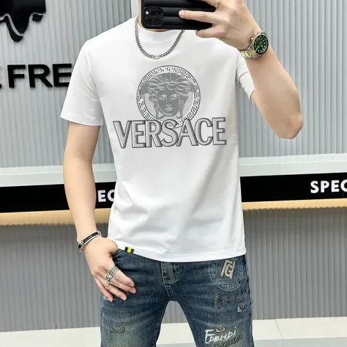 Versace T-Shirts Short Sleeved For Men #1429269 $40.00 USD, Wholesale Replica Versace T-Shirts