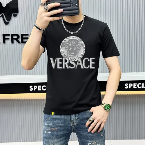 Versace T-Shirts Short Sleeved For Men #1429270 $40.00 USD, Wholesale Replica Versace T-Shirts