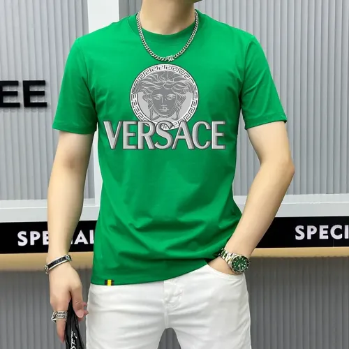 Versace T-Shirts Short Sleeved For Men #1429272 $40.00 USD, Wholesale Replica Versace T-Shirts