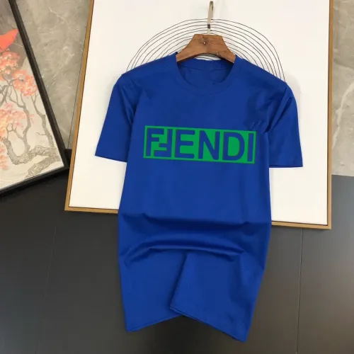 Fendi T-Shirts Short Sleeved For Men #1429292 $40.00 USD, Wholesale Replica Fendi T-Shirts
