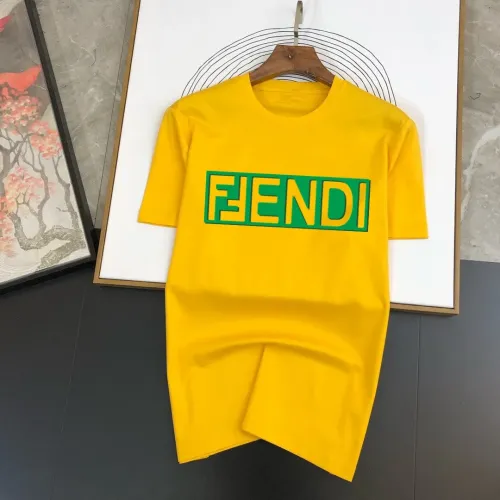 Fendi T-Shirts Short Sleeved For Men #1429296 $40.00 USD, Wholesale Replica Fendi T-Shirts