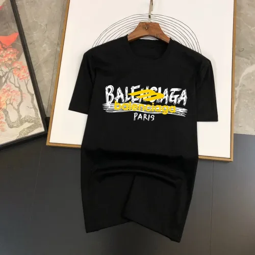 Balenciaga T-Shirts Short Sleeved For Men #1429365 $40.00 USD, Wholesale Replica Balenciaga T-Shirts