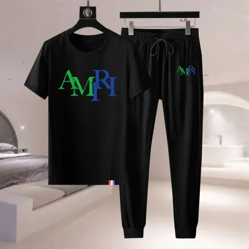 Amiri Tracksuits Short Sleeved For Men #1429390 $76.00 USD, Wholesale Replica Amiri Tracksuits