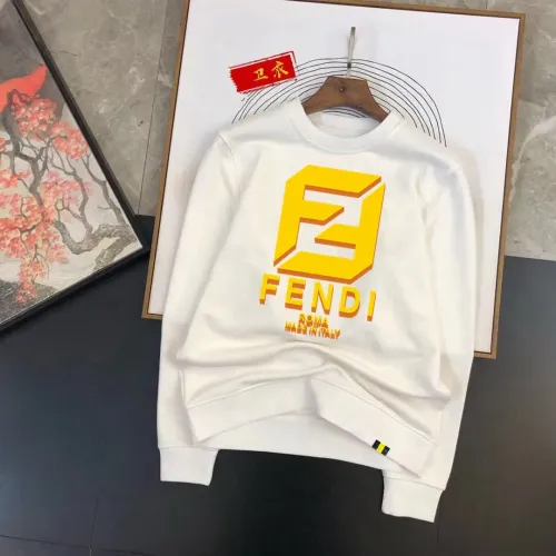 Fendi Hoodies Long Sleeved For Men #1429405 $48.00 USD, Wholesale Replica Fendi Hoodies
