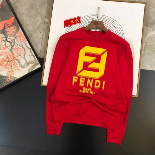 Fendi Hoodies Long Sleeved For Men #1429409 $48.00 USD, Wholesale Replica Fendi Hoodies