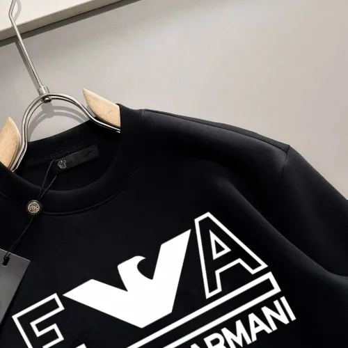 Replica Armani Hoodies Long Sleeved For Men #1429488 $48.00 USD for Wholesale