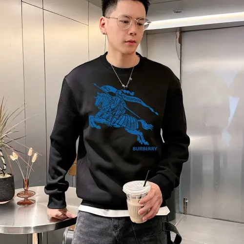 Replica Burberry Hoodies Long Sleeved For Men #1429492 $48.00 USD for Wholesale