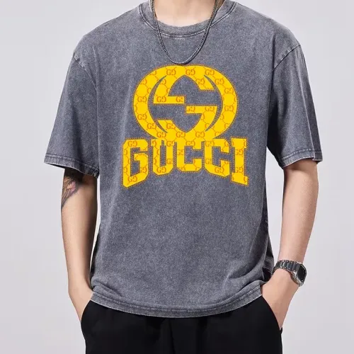 Replica Gucci T-Shirts Short Sleeved For Men #1429518 $45.00 USD for Wholesale