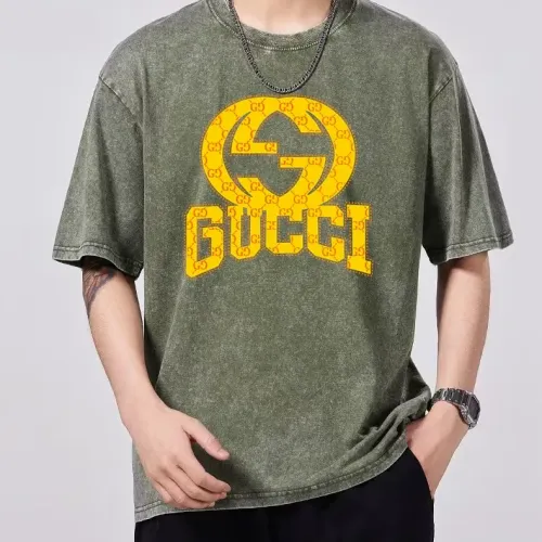 Gucci T-Shirts Short Sleeved For Men #1429520 $45.00 USD, Wholesale Replica Gucci T-Shirts
