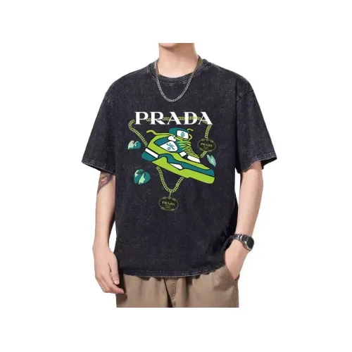 Prada T-Shirts Short Sleeved For Men #1429558 $45.00 USD, Wholesale Replica Prada T-Shirts