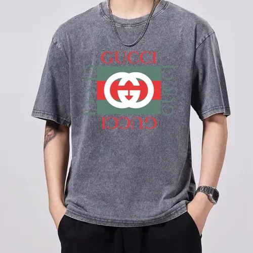 Replica Gucci T-Shirts Short Sleeved For Men #1429559 $45.00 USD for Wholesale