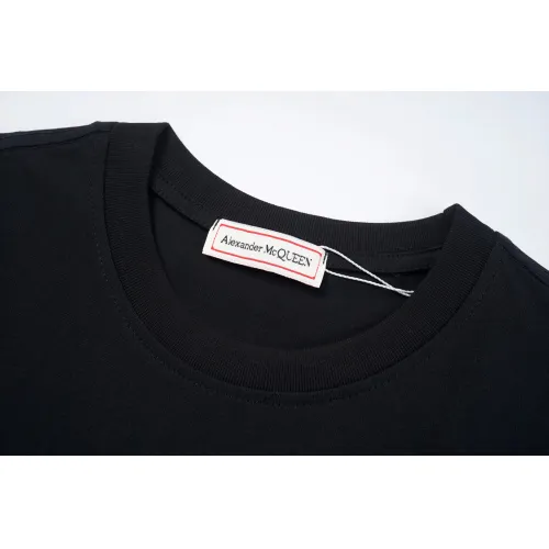 Replica Alexander McQueen T-shirts Short Sleeved For Unisex #1429581 $32.00 USD for Wholesale