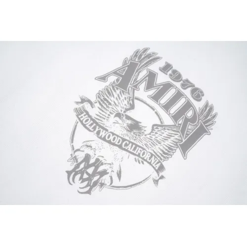 Replica Amiri T-Shirts Short Sleeved For Unisex #1429585 $32.00 USD for Wholesale