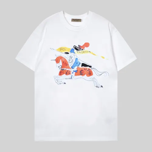 Burberry T-Shirts Short Sleeved For Unisex #1429596 $32.00 USD, Wholesale Replica Burberry T-Shirts