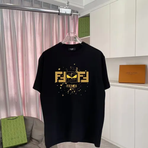 Fendi T-Shirts Short Sleeved For Unisex #1429679 $42.00 USD, Wholesale Replica Fendi T-Shirts
