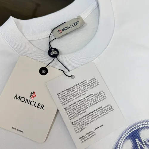Replica Moncler T-Shirts Short Sleeved For Men #1429736 $45.00 USD for Wholesale