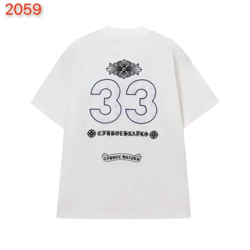 Chrome Hearts T-Shirts Short Sleeved For Unisex #1429840 $52.00 USD, Wholesale Replica Chrome Hearts T-Shirts