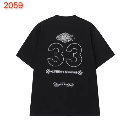 Chrome Hearts T-Shirts Short Sleeved For Unisex #1429841 $52.00 USD, Wholesale Replica Chrome Hearts T-Shirts