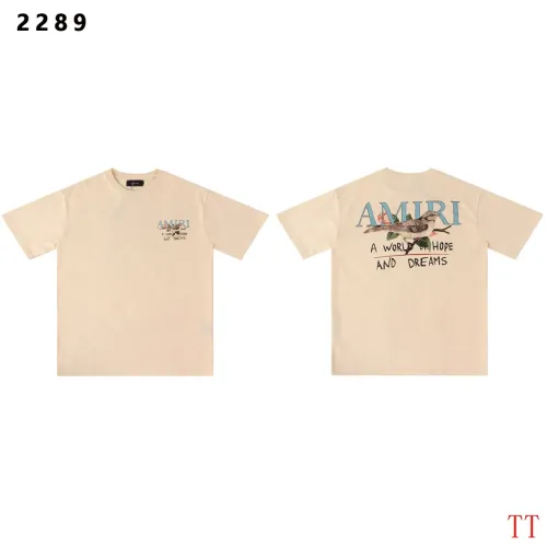 Amiri T-Shirts Short Sleeved For Unisex #1429914 $32.00 USD, Wholesale Replica Amiri T-Shirts
