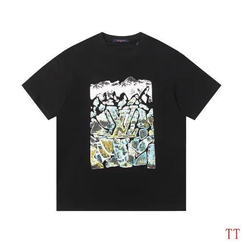 Louis Vuitton LV T-Shirts Short Sleeved For Unisex #1429951 $39.00 USD, Wholesale Replica Louis Vuitton LV T-Shirts